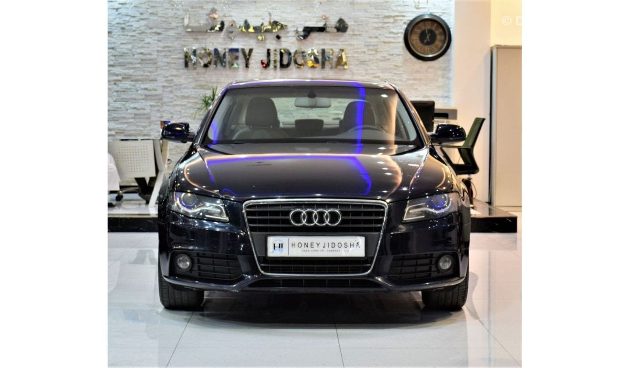 Audi A4 ORIGINAL PAINT ( صبغ وكاله ) Audi A4 1.8T 2011 Model!! in Dark Blue Color! GCC Specs