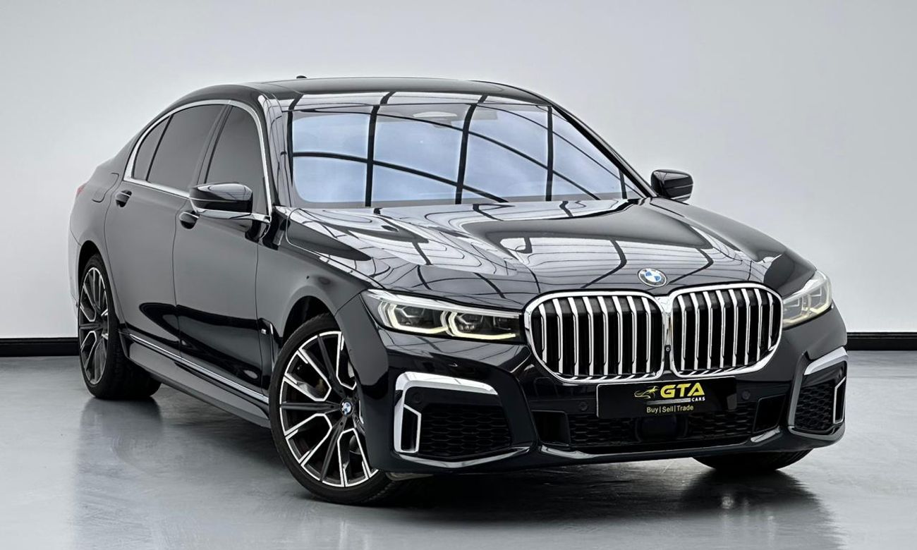 بي أم دبليو 730Li 2020 BMW 730Li M-Sport M-Kit, 1 Year Unlimited Km Warranty, Sep/2027 BMW Service Contract, BMW Full 