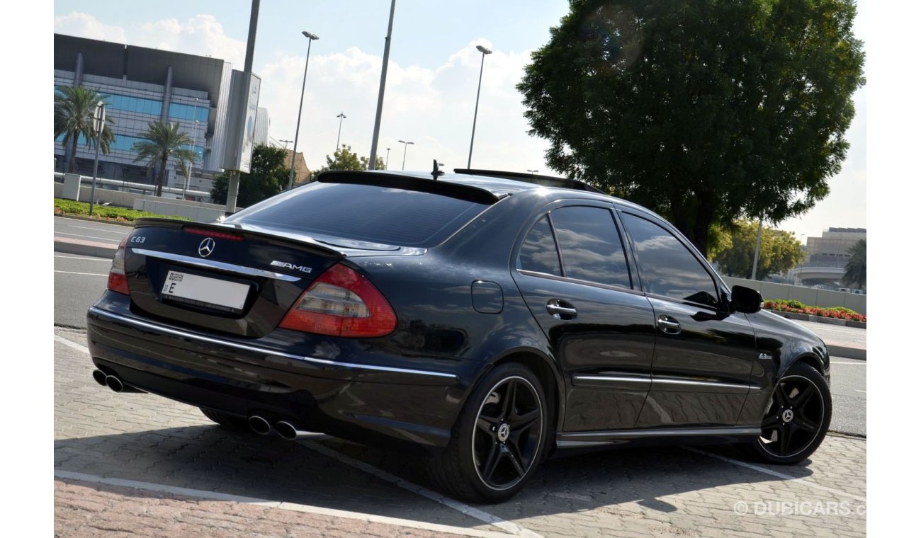 مرسيدس بنز E 63 AMG In Perfect Condition