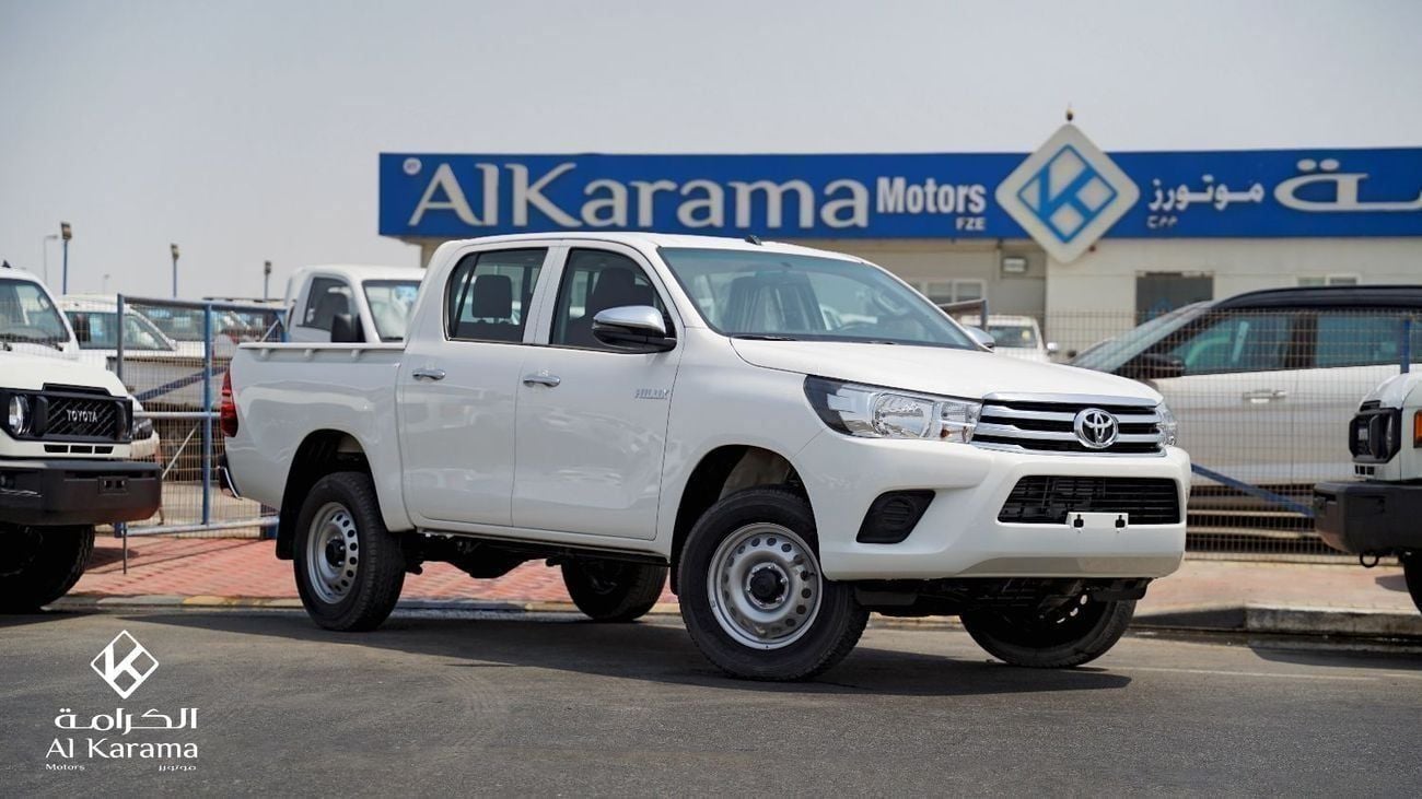 تويوتا هيلوكس DLX | 2.4L Manual Transmission | 4x4 |  GCC Specs | Power Mirror | Touch Screen Media Player