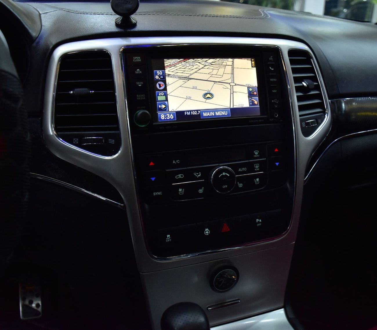 Jeep Grand Cherokee EXCELLENT DEAL for our Jeep Grand Cherokee SRT8 ( 2012 Model ) in Black Color GCC Specs