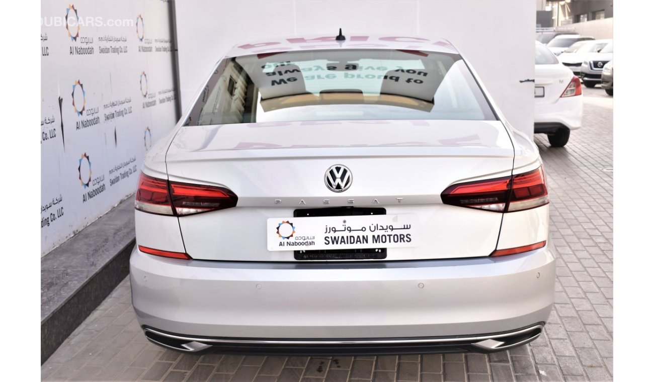 Volkswagen Passat AED 1370 PM | 2.5L S GCC DEALER WARRANTY