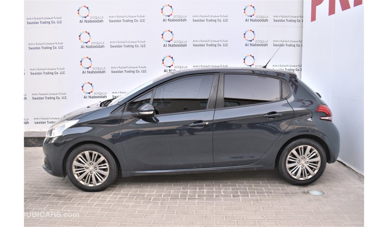 Peugeot 208 1.6L ALLURE 2016 GCC SPECS