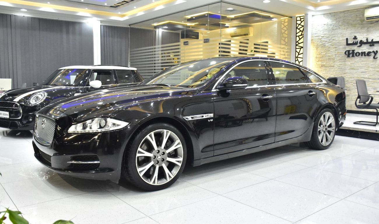 جاكوار XJL EXCELLENT DEAL for our Jaguar XJ L 5.0 ( 2013 Model ) in Black Color GCC Specs