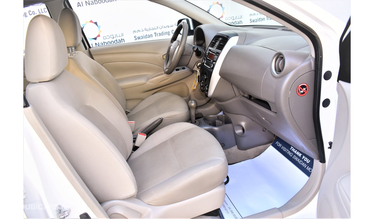 Nissan Sunny AED 684 PM | 1.5L SV GCC WARRANTY