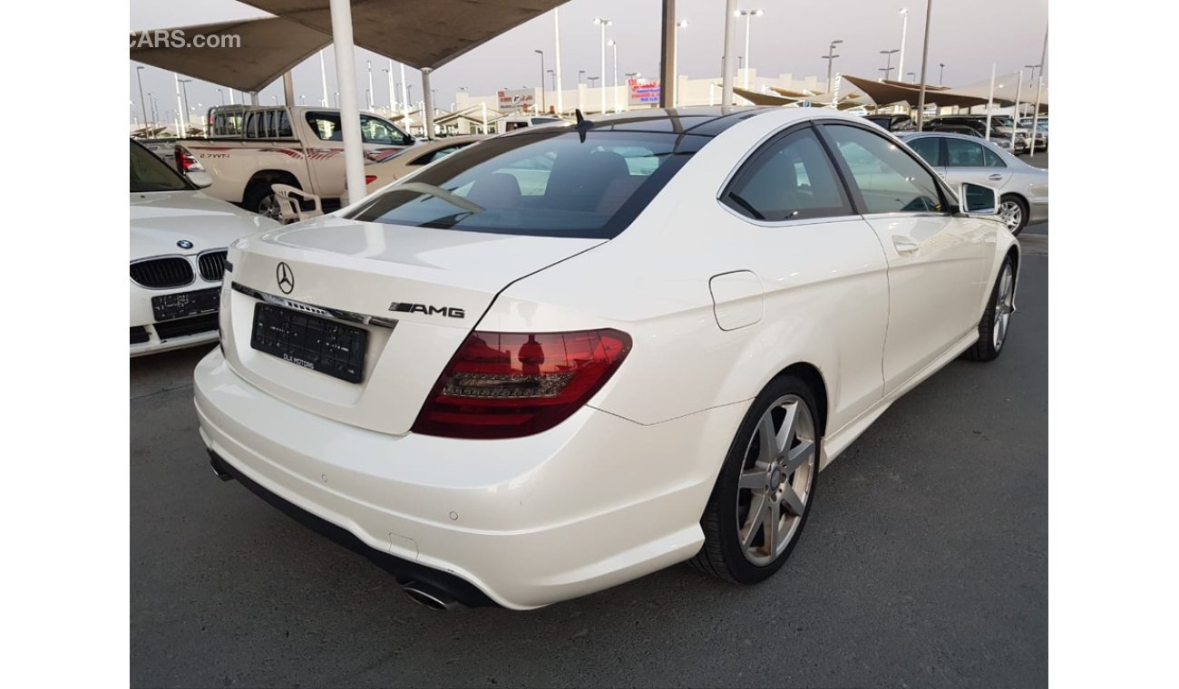 Mercedes-Benz C 300 Coupe with Mercedes benz C350 badge model 2013