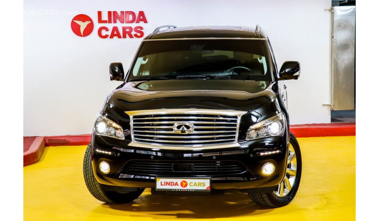 إنفينيتي QX80 Infiniti QX80 Luxury 2014 GCC under Warranty with Flexible Down-Payment.