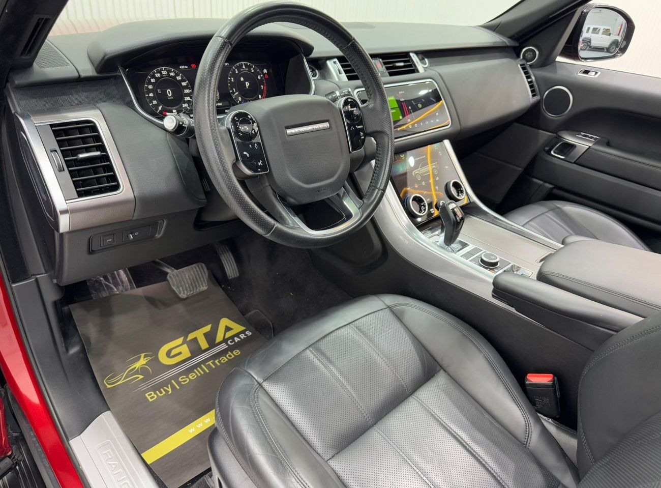 لاند روفر رينج روفر سبورت HSE 3.0L (340 HP) 2019 Range Rover Sport HSE, 1 Year Warranty, Full Service History, GCC