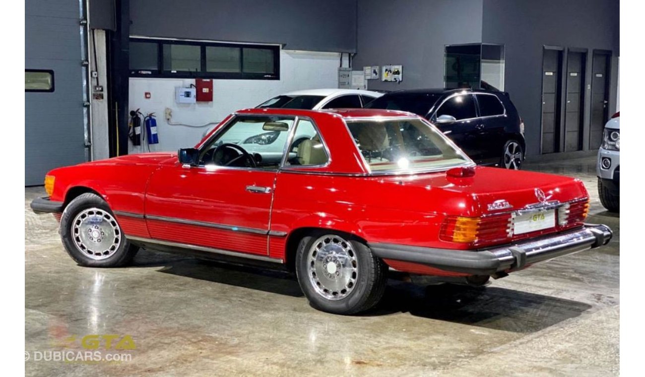 مرسيدس بنز 560 1986 Mercedes SL560, Clean Car, Original Colour, Imported from America