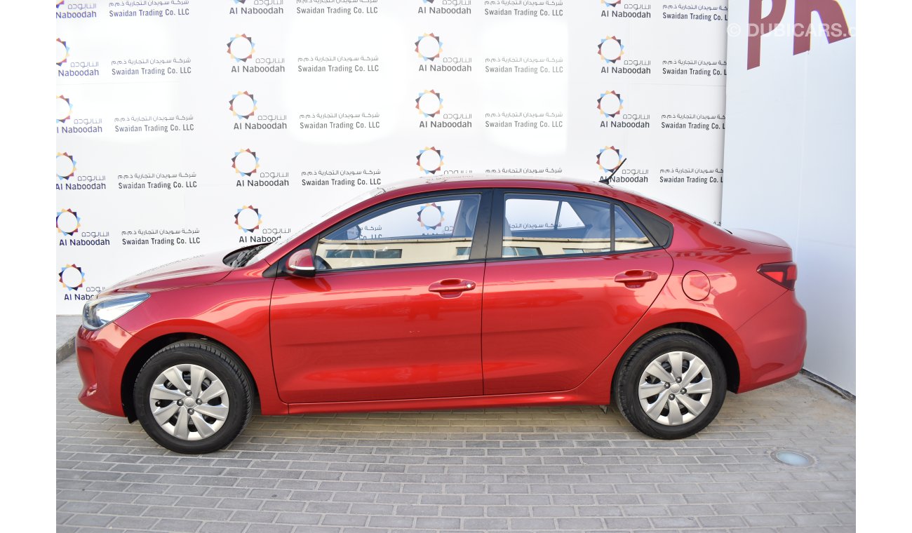 Kia Rio 1.4L 2018 GCC SPECS WITH DEALER WARRANTY