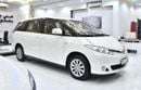 Toyota Previa EXCELLENT DEAL for our Toyota Previa S ( 2017 Model ) in White Color GCC Specs