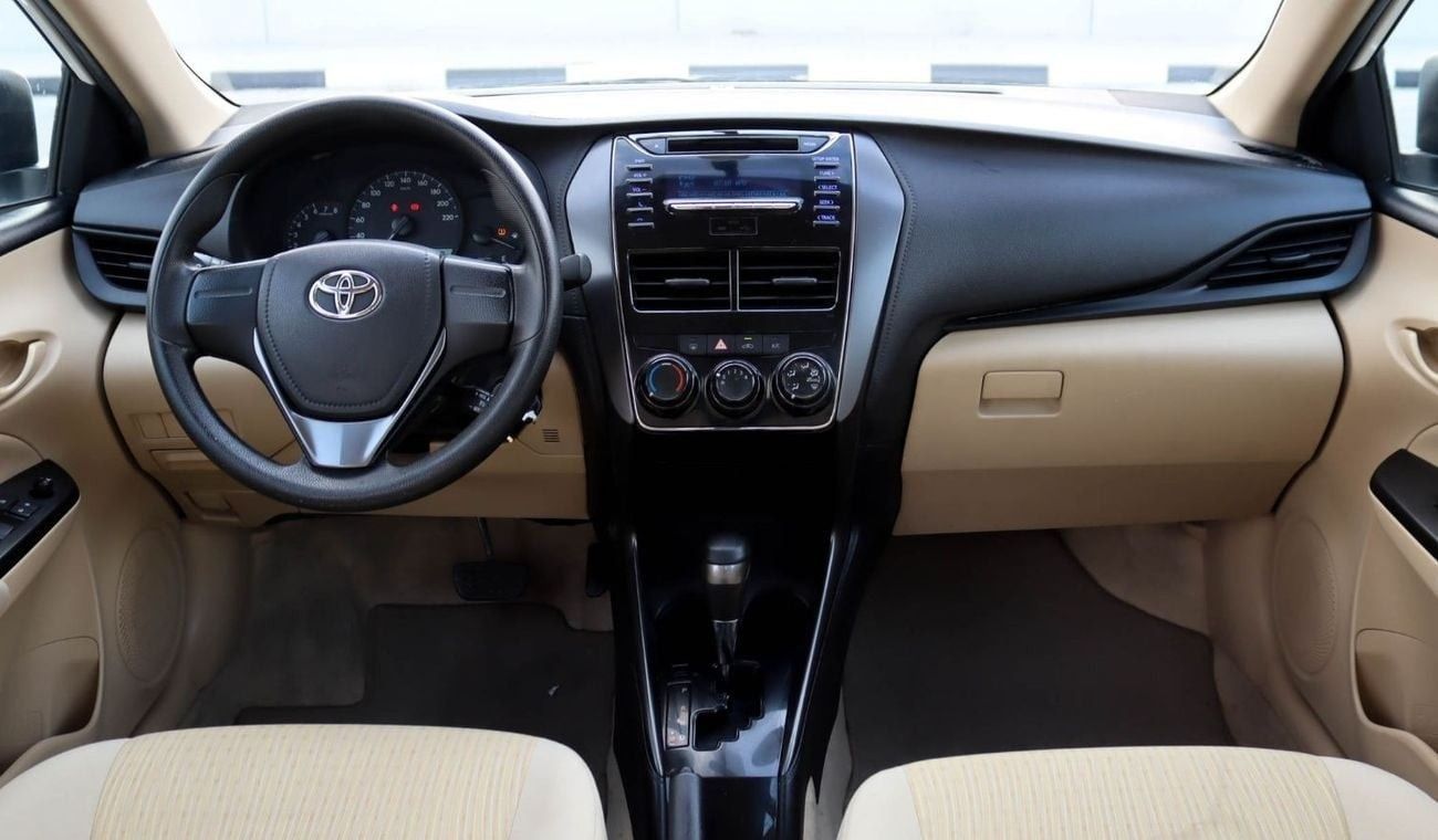 تويوتا يارس Toyota Yaris 1.5L 2021 GCC , Original Paint , accident-free, in excellent condition 598 P.M