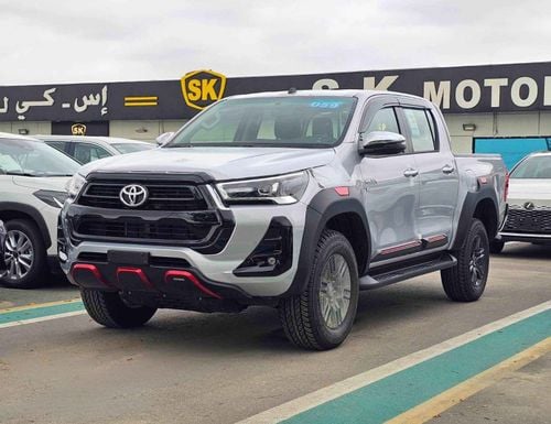 تويوتا هيلوكس SR5 TRD || WOOD INTERIOR W VISOR | 4.0L PETROL V6 4WD | BLIND SPOT | DIFFLOCK | DVD+CAMERA | READY S