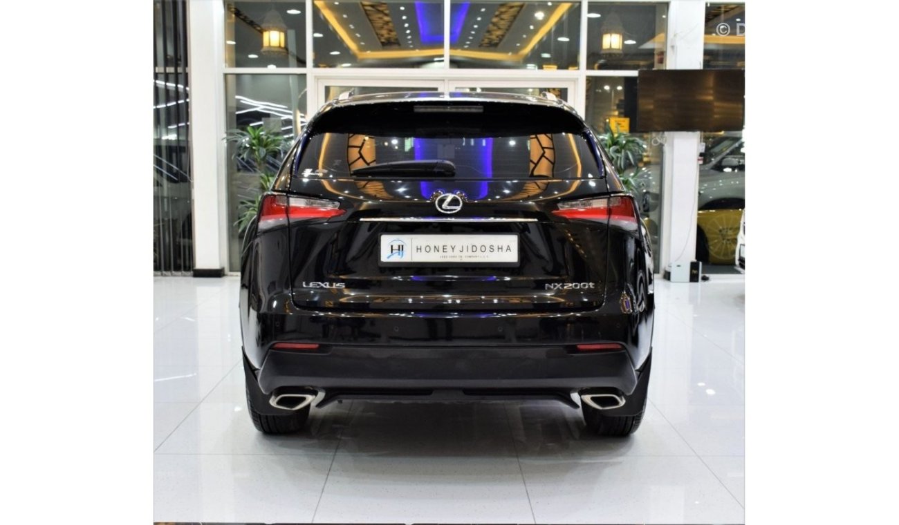 Lexus NX200t EXCELLENT DEAL for our Lexus NX200t ( 2016 Model! ) in Black Color! GCC Specs