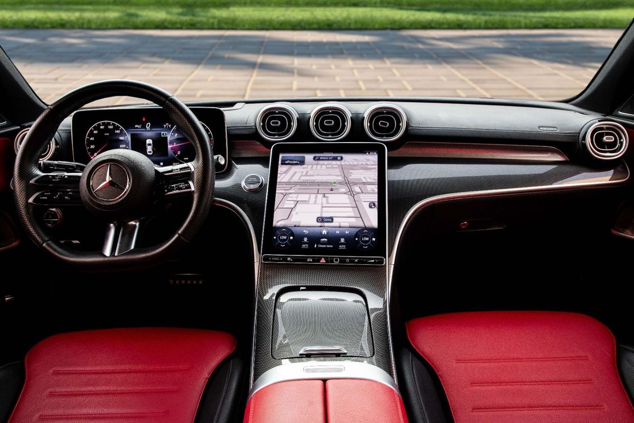 مرسيدس بنز C 200 AMG | 3,525 P.M | 0% Downpayment | Agency Warranty!