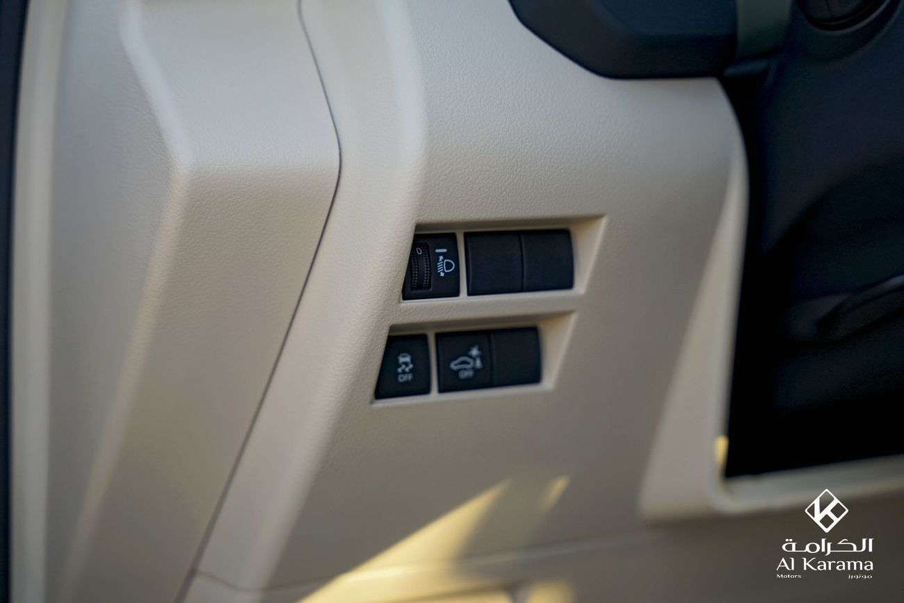 تويوتا لاند كروزر تويوتا لاند كروزر GXR سعة 3.5 لتر | خليجي | LC300 | سيارة دفع رباعي بشاحن توربيني مزدوج و7 مقاعد