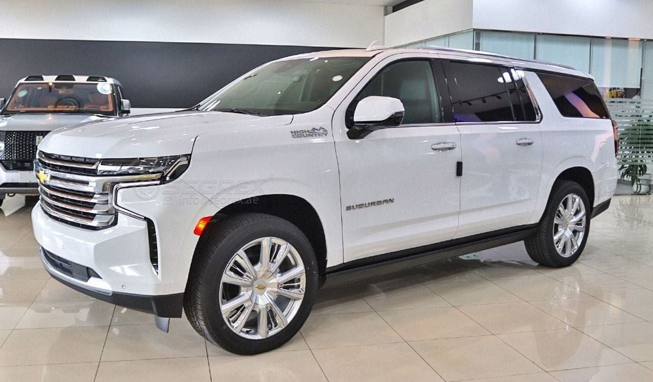 شيفروليه سوبيربان 2023 Model Chevrolet Suburban High Country, 6.2L Petrol AWD A/T
