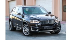 BMW X5 X-Drive 50i 2014 GCC under Agency Warranty & Service contract with Zero Down-Payment.