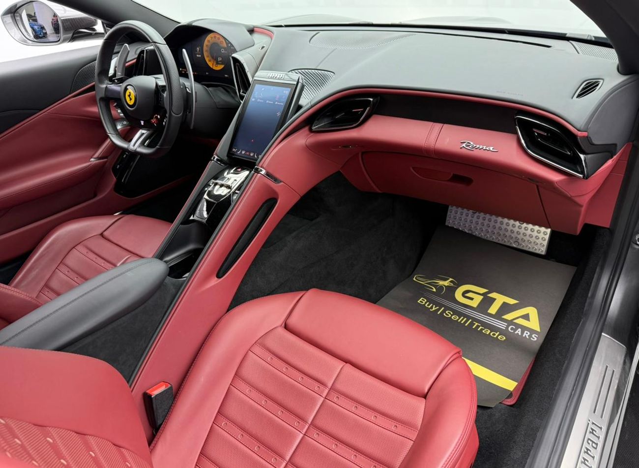 فيراري روما 2022 Ferrari Roma ,Warranty ,Service History ,Excellent Condition ,European Spec