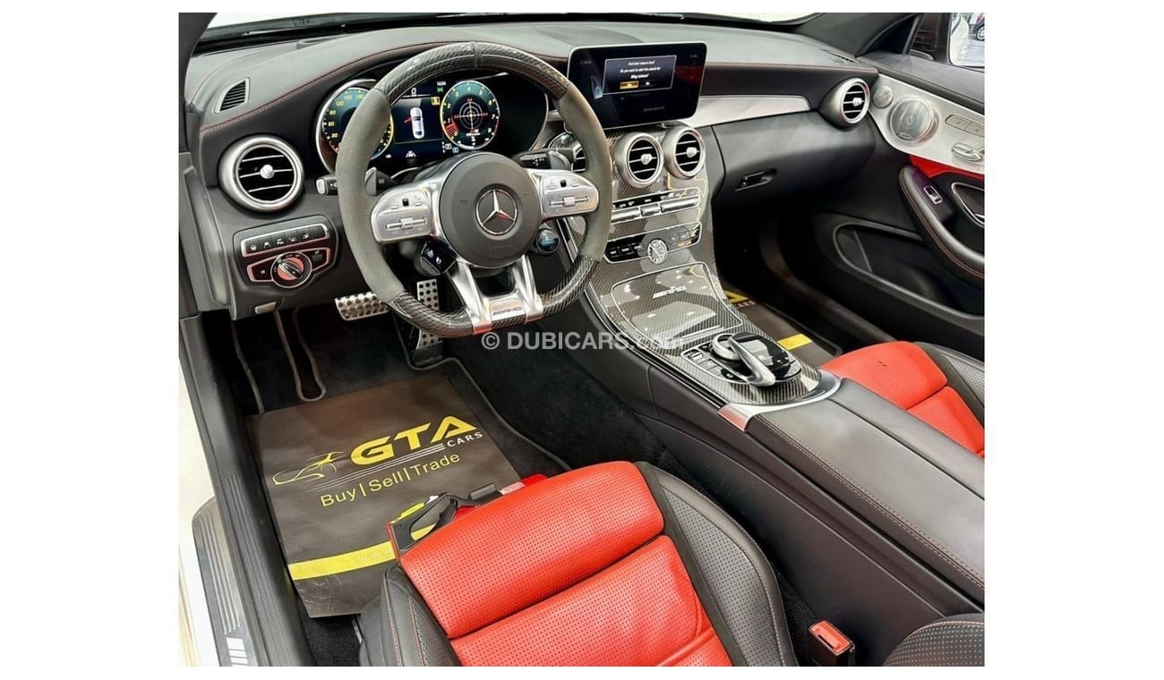 مرسيدس بنز C 63 كوبيه 2020 Mercedes Benz C63s Coupe, 2026 Mercedes Warranty + Service Contract, Full Options, Low Kms, GCC