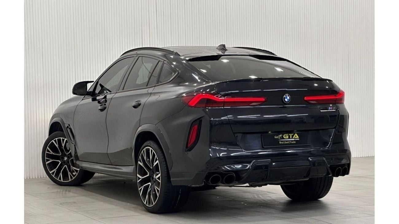 بي أم دبليو X6 M 2021 BMW X6M Competition, October 2024 BMW Warranty, Full Service History, Full Options, GCC