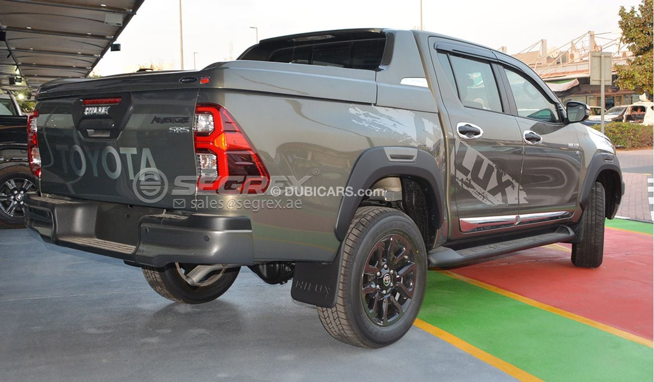 تويوتا هيلوكس 2021 MODEL 4.0 & 2.8 ADVENTURE WITH ADDITIONAL ACCESSORIES AVAILABLE IN COLORS