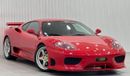 فيراري 360 Modena 2001 Ferrari 360 Modena, Very Low Kms, Excellent Condition