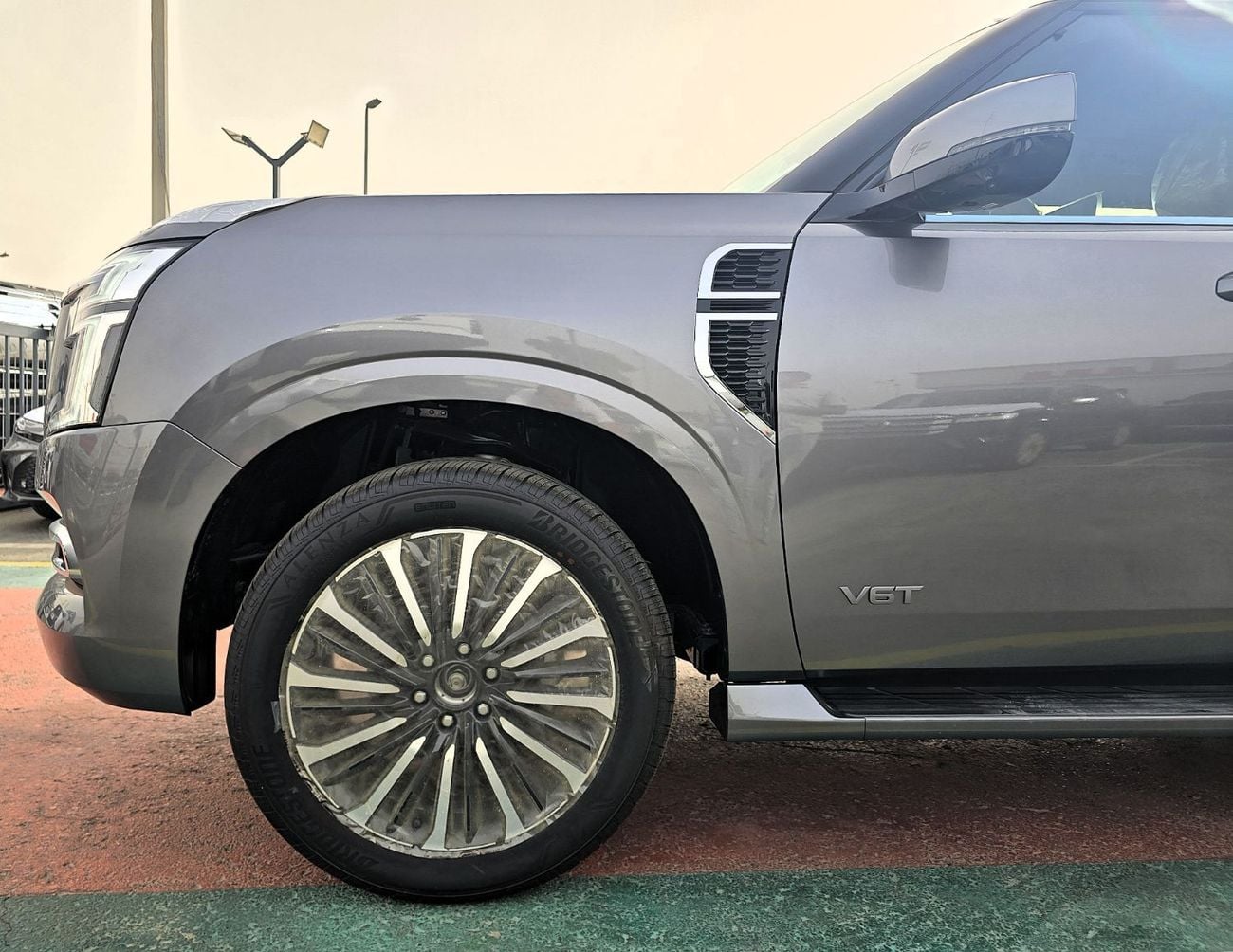 Nissan Patrol Nissan Patrol LE Platinum City 3.5l Twin turbo petrol A/T 4WD SUV Grey Color Inside Tan GCC 2026 Mod