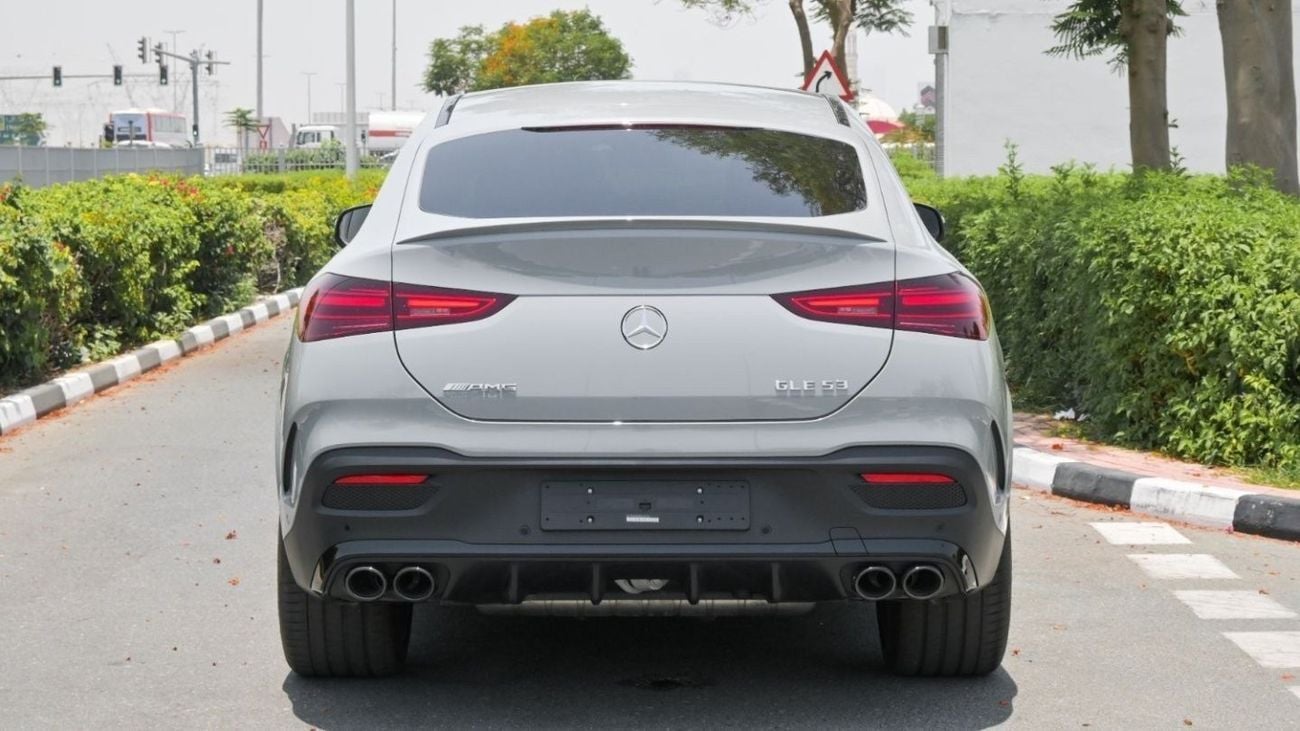 مرسيدس بنز GLE 53 Mercedes-Benz GLE53 AMG Coupe, Luxury Wood Interior, New Facelift | Alpine Grey | 2024