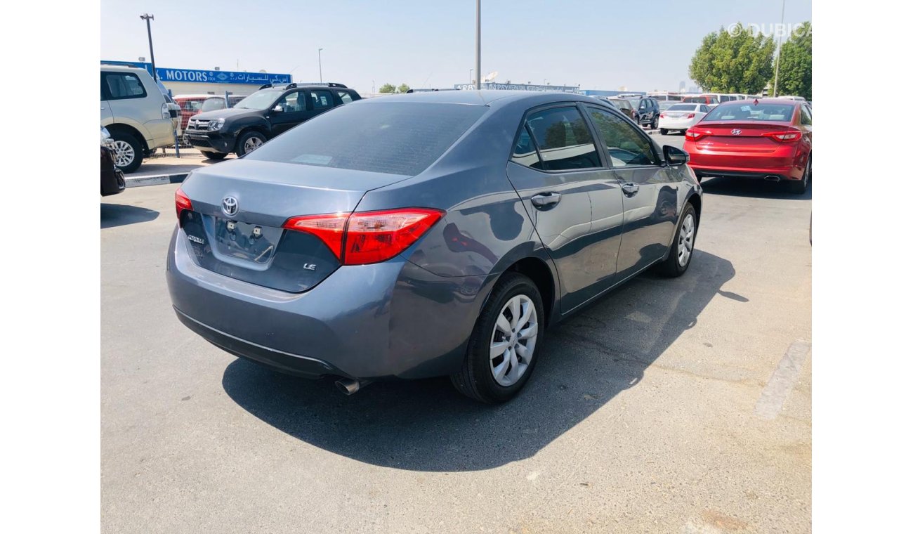 Toyota Corolla LE-RTA PASSED -LOW MILAGE-FOR LOCAL AND EXPORT, LOT#188