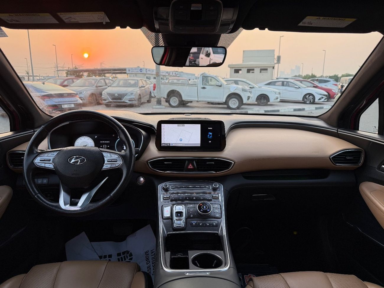 Hyundai Santa Fe 2022 HYUNDAI SANTAFE CALLIGRAPHY 4x4 FULL OPTIONS IMPORTED FROM USA