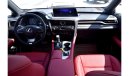 لكزس RX 450 F SPORTS HYBRID 2018 / CLEAN CAR / WITH WARRANTY