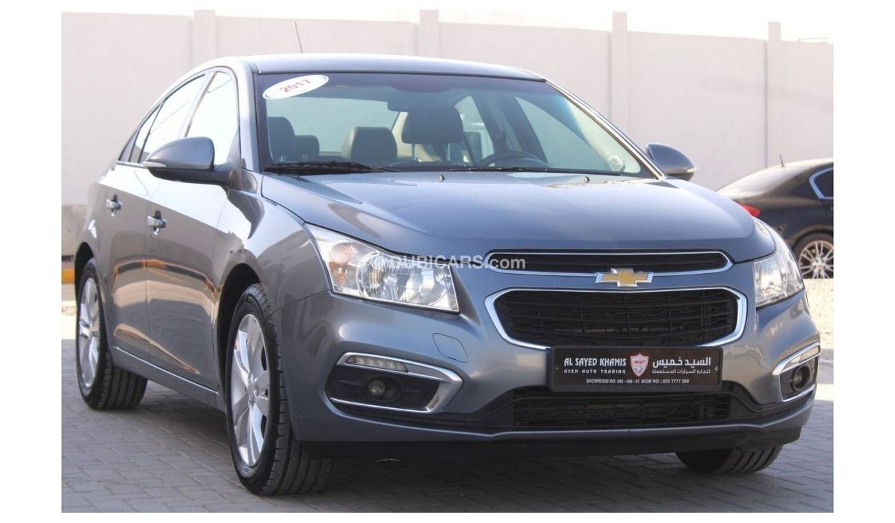 شيفروليه كروز LT شيفرولية كروز 2017 خليجي بحالة ممتازة