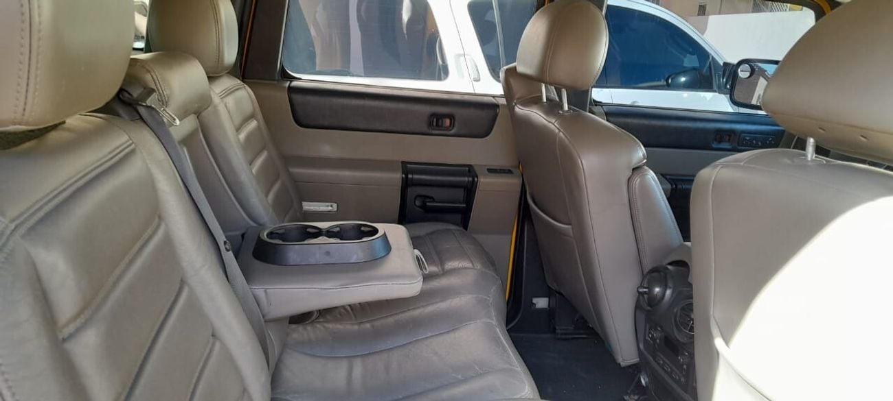 هامر H2 HUMMER H2-2007-YELLOW COLOR 55000