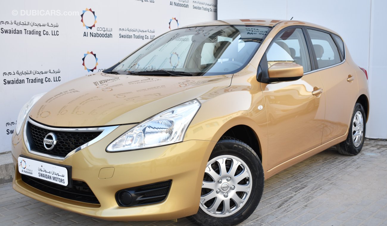 نيسان تيدا 1.6L HATCHBACK 2016 GCC DEALER WARRANTY