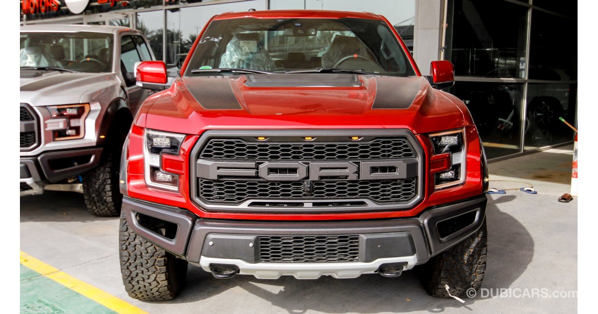 Ford Raptor for sale: AED 299,000. Red, 2017