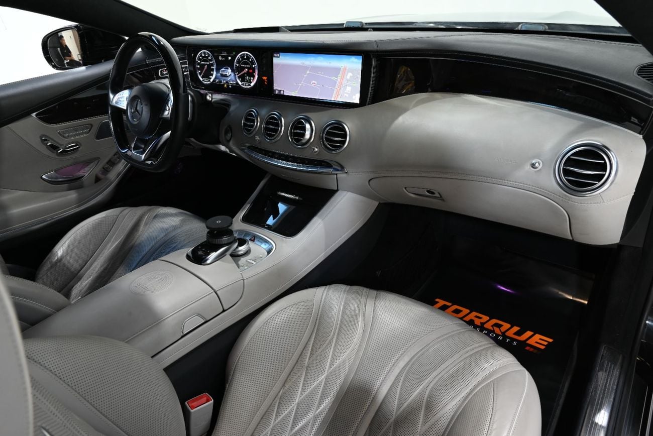 مرسيدس بنز S 63 AMG STANDARD مرسيدس بنز S63 AMG 4Matic موديل 2016، سجل صيانة كامل، حالة ممتازة، خليجية