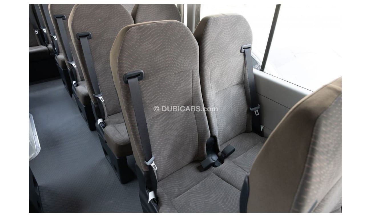 تويوتا كوستر 2023 Toyota Coaster 4.2L 23 Seats + 3 Point Seat Belt + Auto Pass. Door + Door Step Light