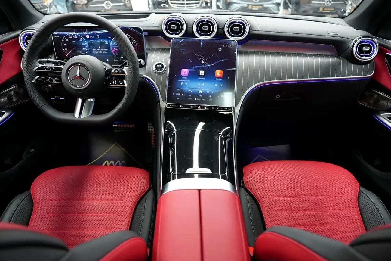 مرسيدس بنز GLC كوبيه 200 Arrival | GLC 200 Coupe | GCC km | Agency Warranty | Premium Plus