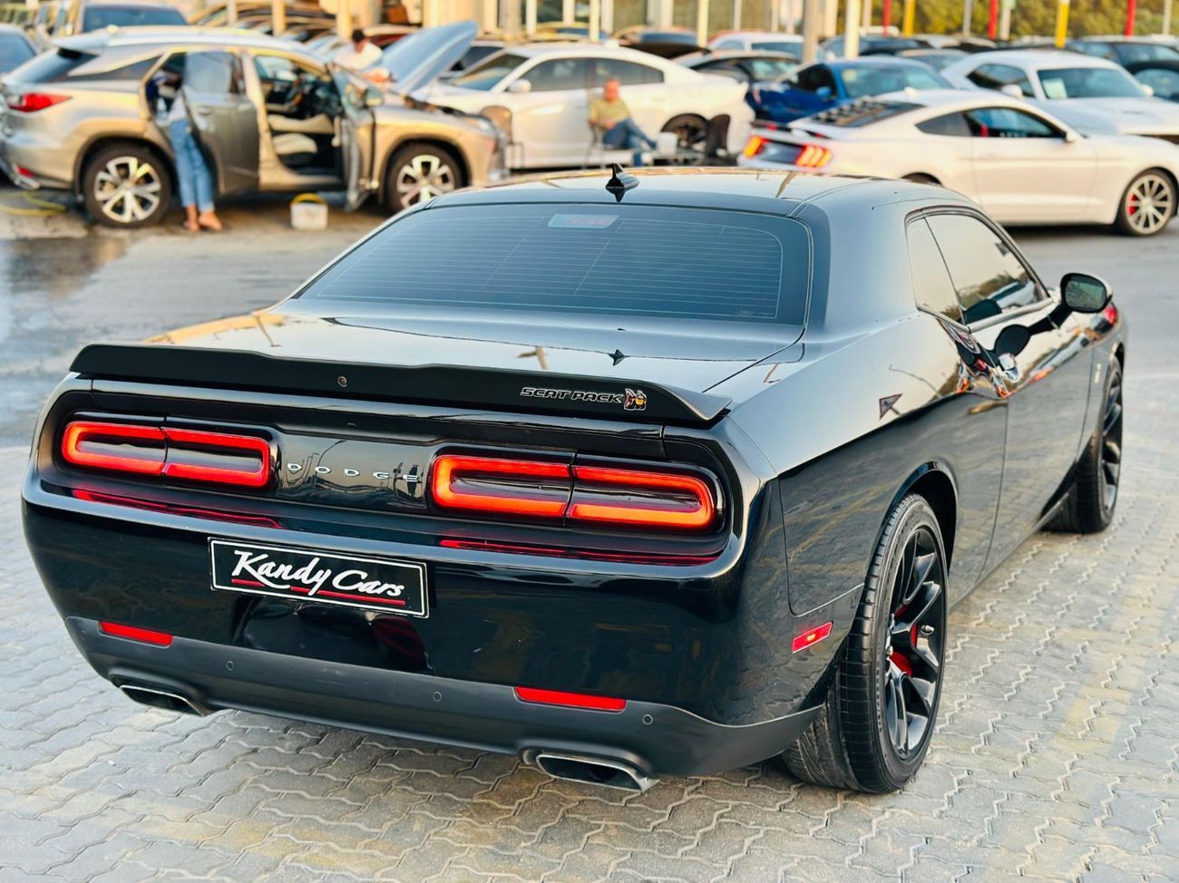 Dodge Challenger R/T Scat Pack 6.4L | Monthly 1750/- | 0% DP | Memory Seats | Sunroof | # 14808