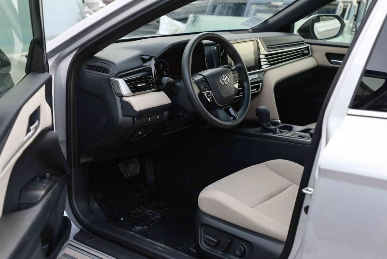 Toyota Camry 2025 TOYOTA CAMRY E 2.5 - SILVER inside BEIGE | Export Only
