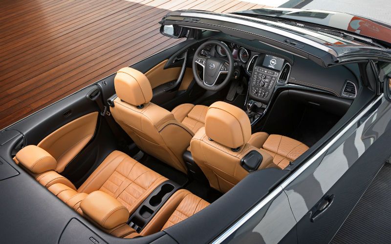 Opel Cascada interior - Seats