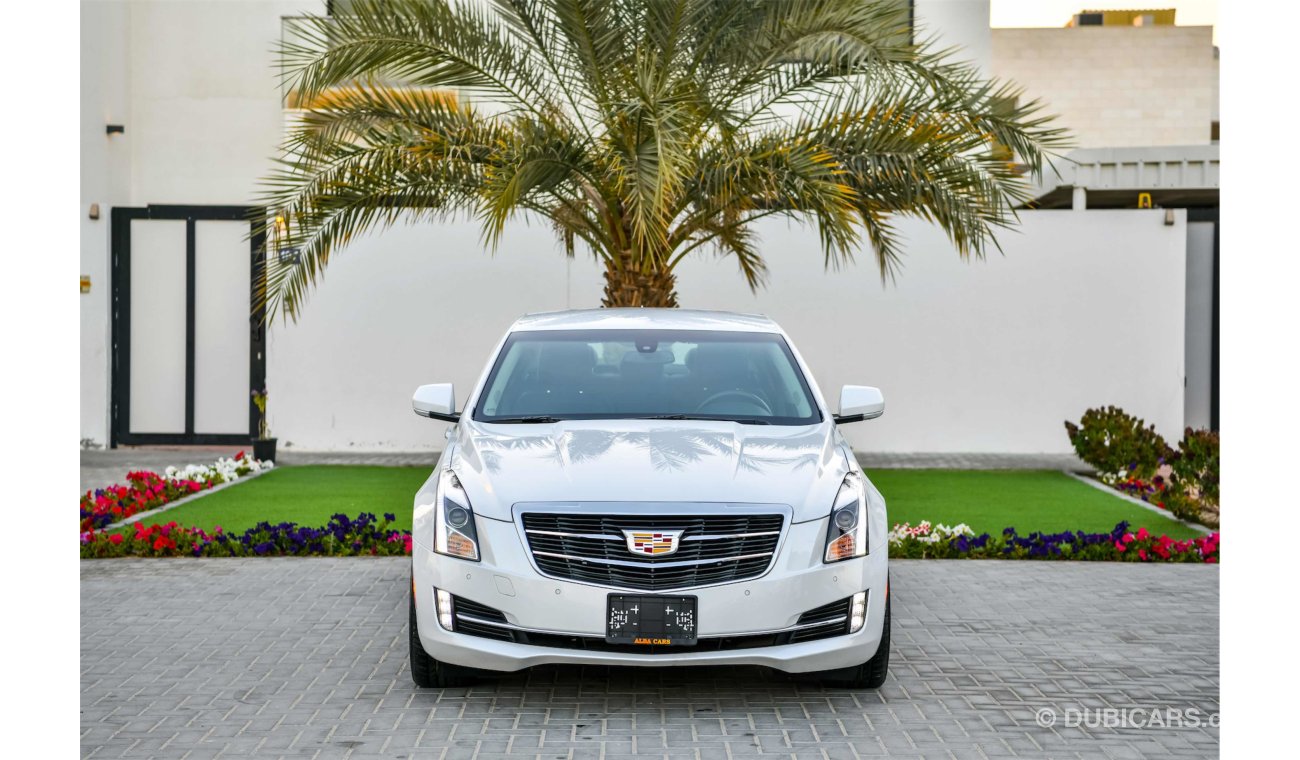 Cadillac ATS Agency Warranty and Service Contract! GCC - AED 1,418 PER MONTH - 0% DOWNPAYMENT