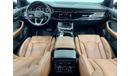 Audi Q8 2019 Audi Q8 55 TFSI Quattro S-Line, 08/2024 Agency Warranty + Service Contract, GCC
