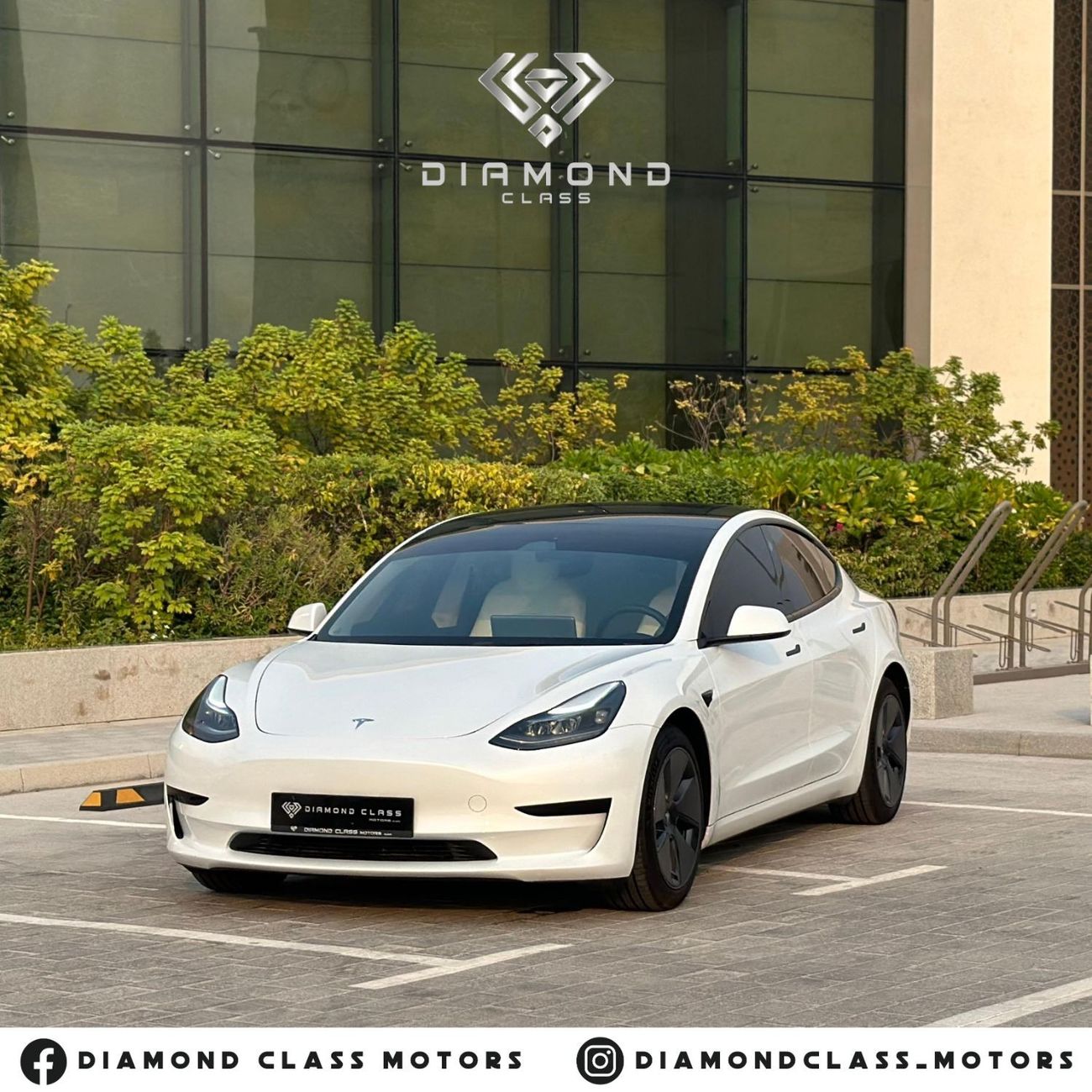 Tesla Model 3 Tesla Model 3  White Interior Auto pilot  2023 GCC  15,000 Km 149,000 AED Under Tesla Warranty