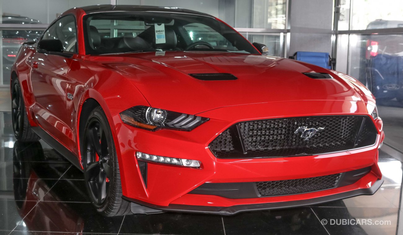 Ford Mustang GT Premium 2018, 5.0L V8 GCC, 0km with 3Yrs or 100K WRNTY, 60K km Service at Al Tayer
