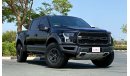 Ford Raptor FULL OPTION - 2019 - V6 - ECOBOOST - 10 GEAR TRANSMISSION - PANORAMIC ROOF - 3 YEARS WARRANTY - CANA