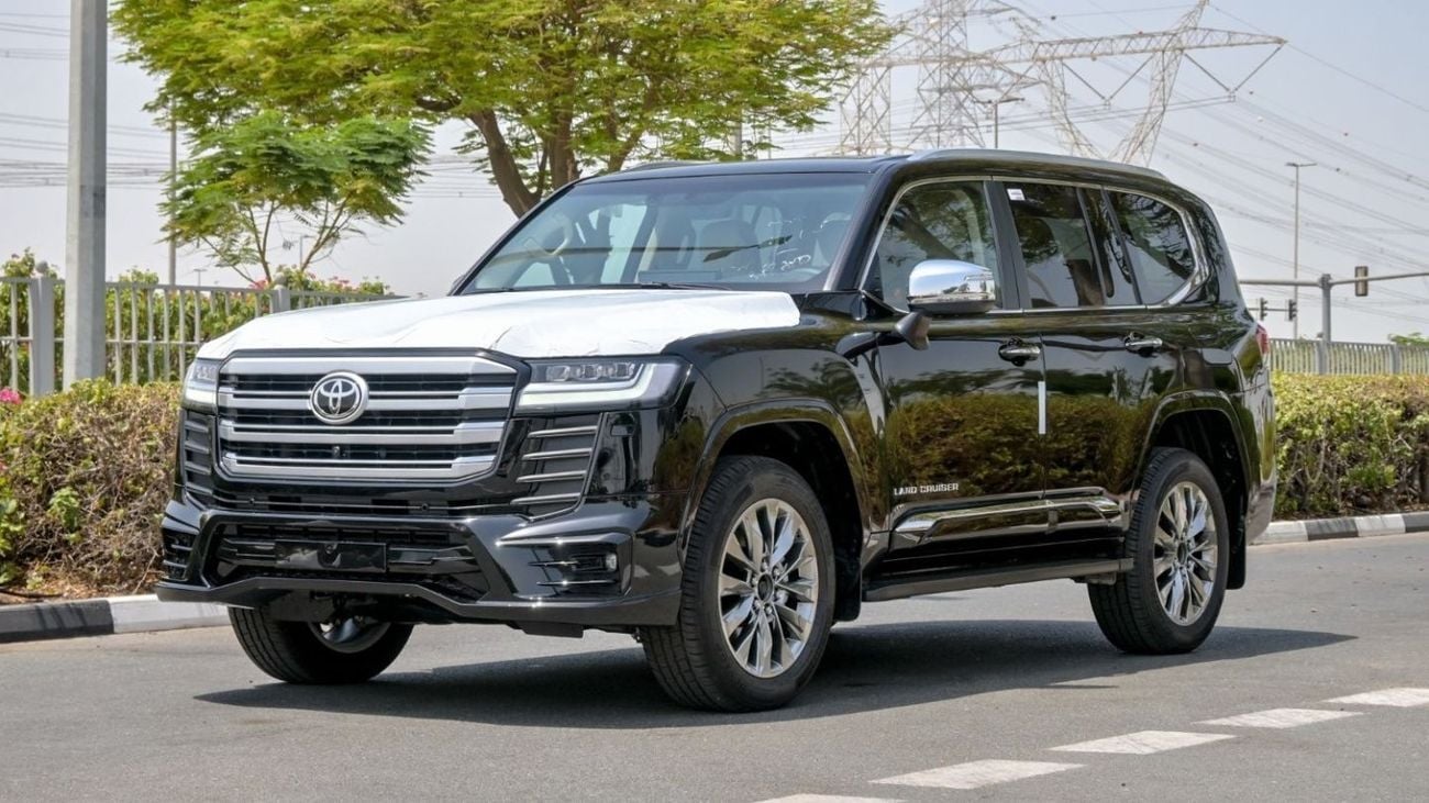 Toyota Land Cruiser Toyota Land Cruiser LC 300 VX - Black - 2024 (For Export)