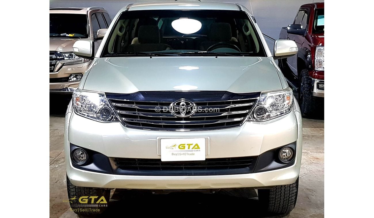 تويوتا فورتونر 2013 Toyota Fortuner, Warranty, Service History, GCC, Low Kms