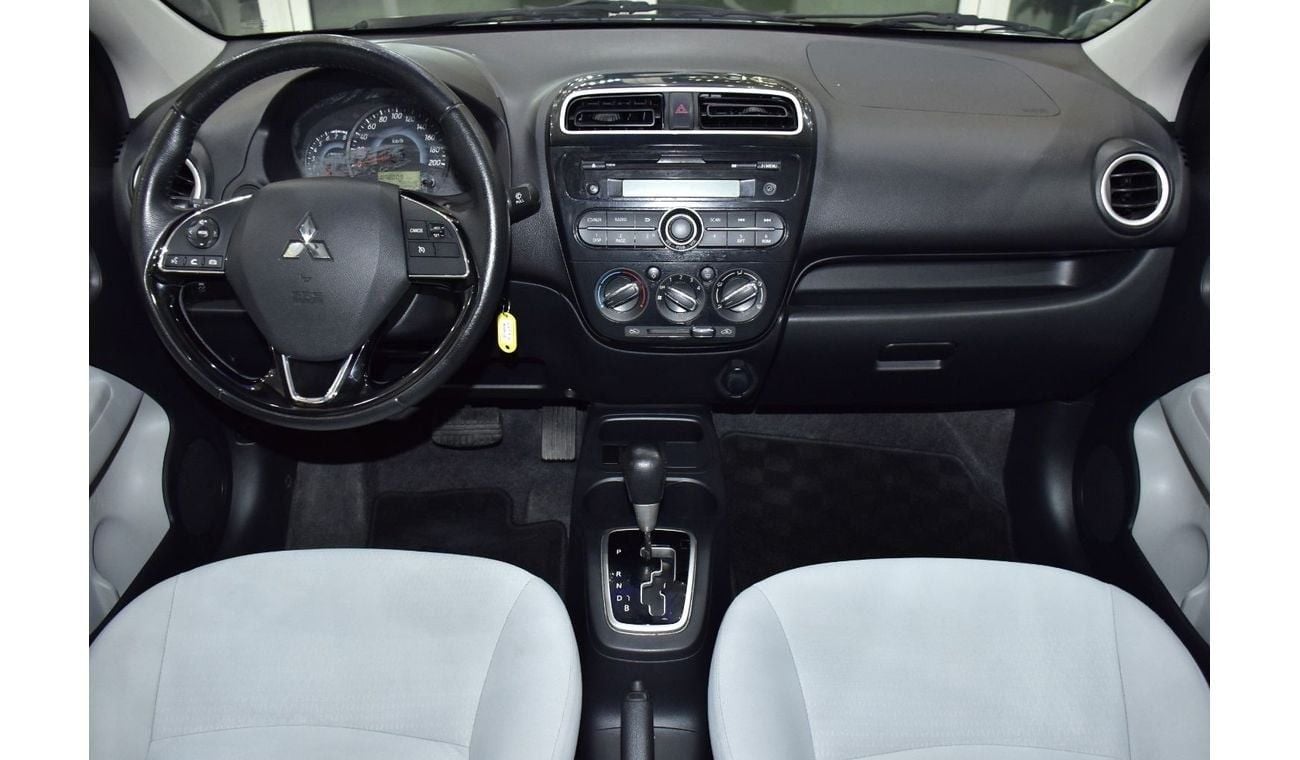 Mitsubishi Attrage EXCELLENT DEAL for our Mitsubishi Attrage ( 2021 Model ) in Burgundy Color GCC Specs